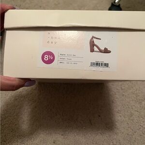 A New Day Women's Beige Heels